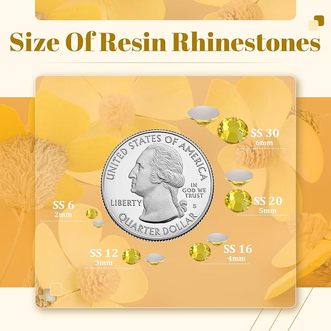 12000PCS 2mm Resin Rhinestones Bulk - Image 3