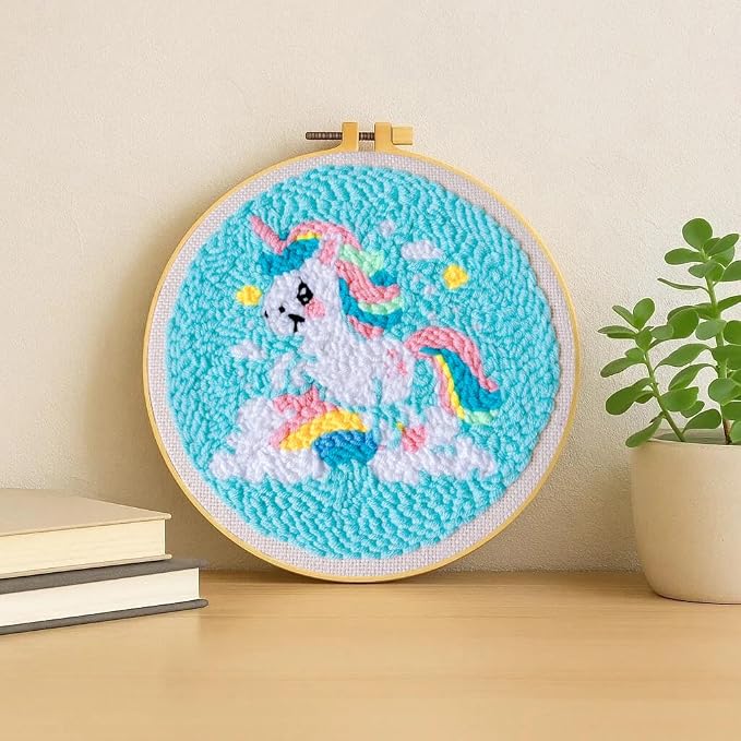 Punch Needle kit, Colorful Animal Punch Needle Kits - Image 7