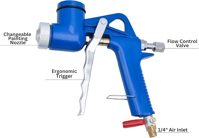 NEIKO 31227A Drywall Texture Sprayer, Air Texture Gun - Image 4