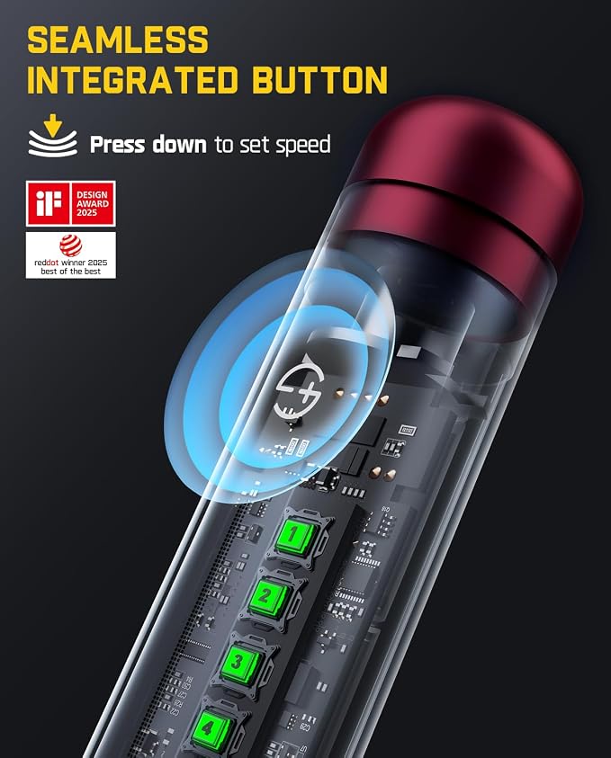 Fanttik F2 Master Mini Cordless Rotary Tool Kit, NeoPulse Motor, 5 Speed - Image 2