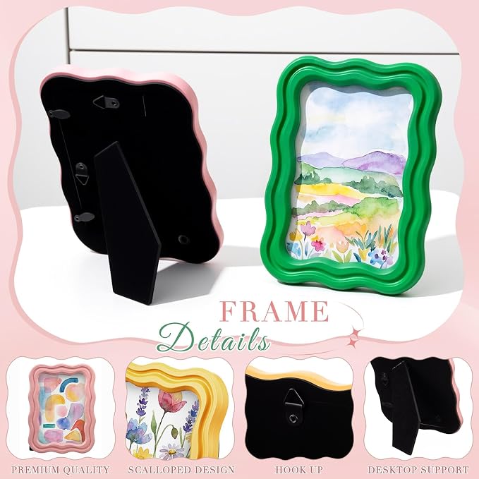 Vicenpal Scalloped Picture Frame - Image 2