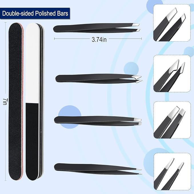 23 Pieces Metal Puzzle Tool Kit, AHIER Metal Model Tool Kit Including Plier - Image 5