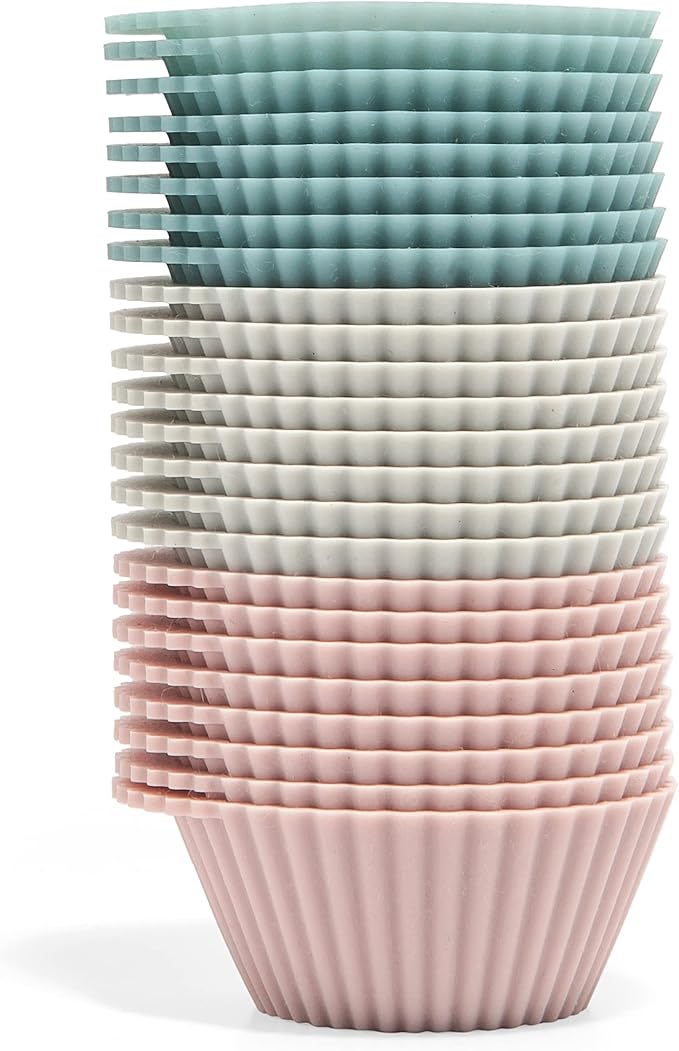 The Silicone Kitchen Reusable Silicone Baking Cups Silicone Muffin Liners by TheSiliconeKitchen