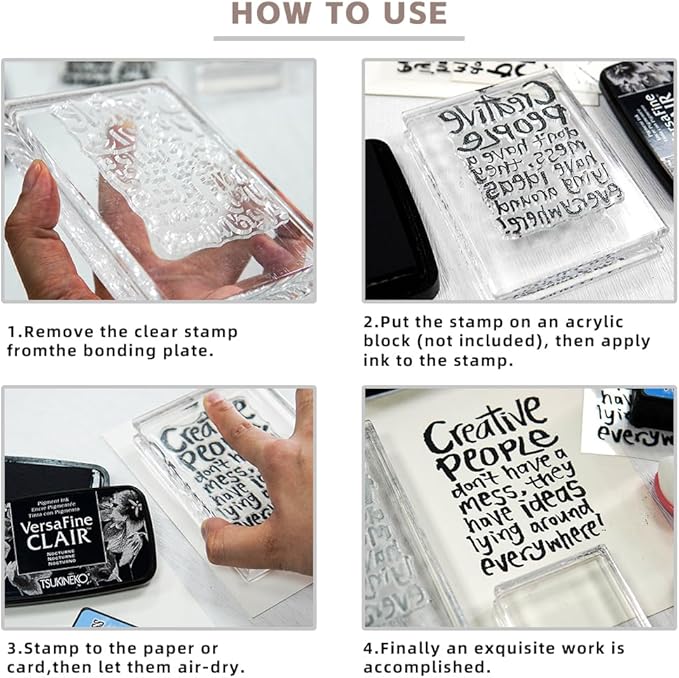 Halloween Clear Silicone stampReusable Stamp with Pumpkins, Skulls, Bats, Santa Claus, and Holiday Designs. Used for Making Cards, scrapbooks, and DIY templates (Scarecrow)