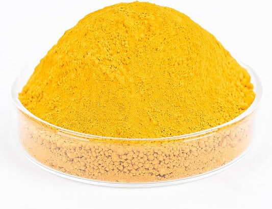 GOODTAKE Concrete Pigment, Yellow Iron Oxide Powder, Concrete Cement Dye Color Pigment for Pastel Tile Paint Cement Mortar Grout (Yellow, 2 Pounds)