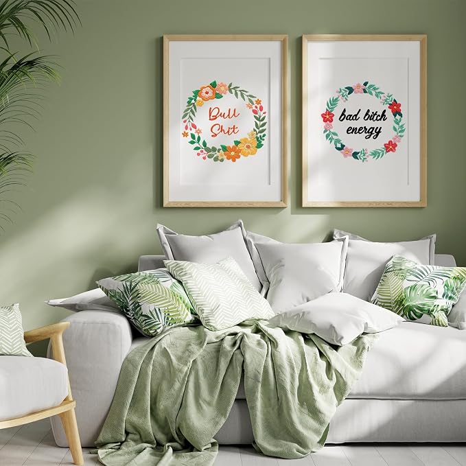 Louise Maelys Funny Flower Wreath Embroidery Kit - Image 7