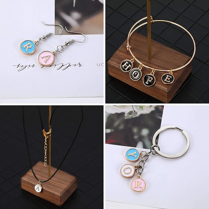 Hicarer 104 Pieces Letter Charms - Image 6