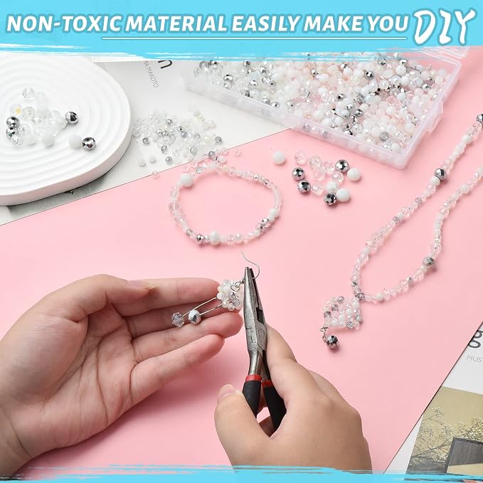 Crystal Rondelle Beads for Jewelry Making - Image 4