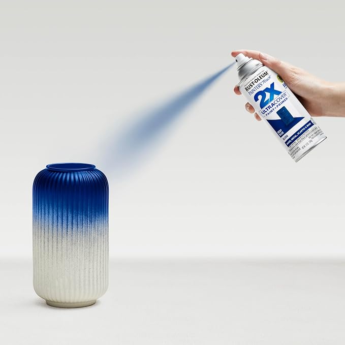 Rust-Oleum Painter's Touch 2X Ultra Cover Spray Paint, Gloss Deep Blue | Indoor - Image 6