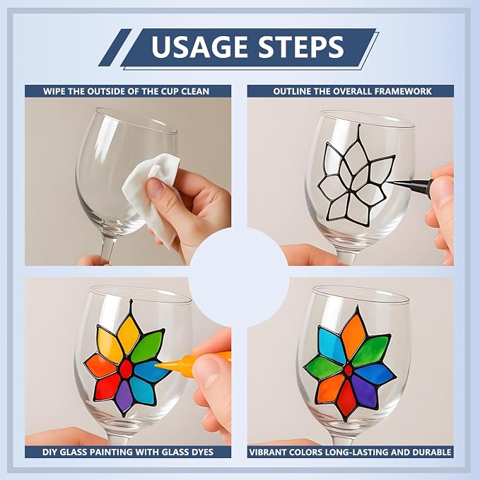 GOODTAKE Yellow Glass Paint - Image 8