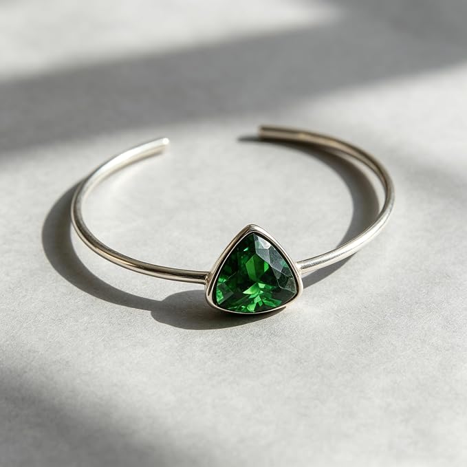 Emerald Green Color Cubic Zirconia Loose Beads Unset - Image 7