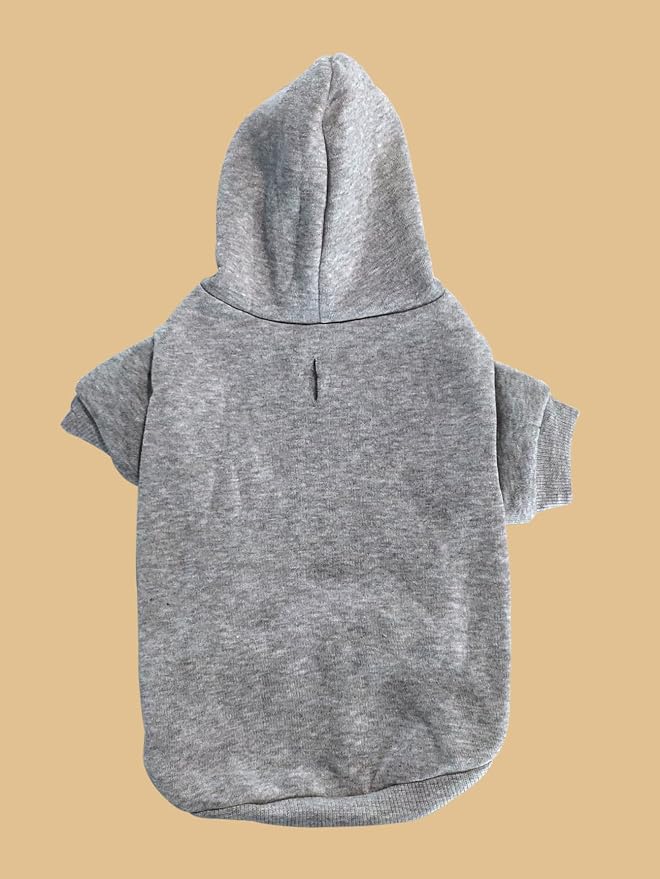 QWINEE Basic Dog Hoodie Sweatshirt Puppy Sweater Warm Cat Costumes Pet Clothes - Image 3