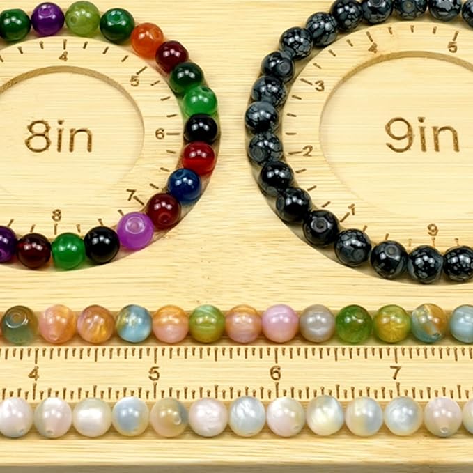 Petoysoso Bead Boards for Jewelry Making, Bamboo Beading Board for Jewelry - Image 5