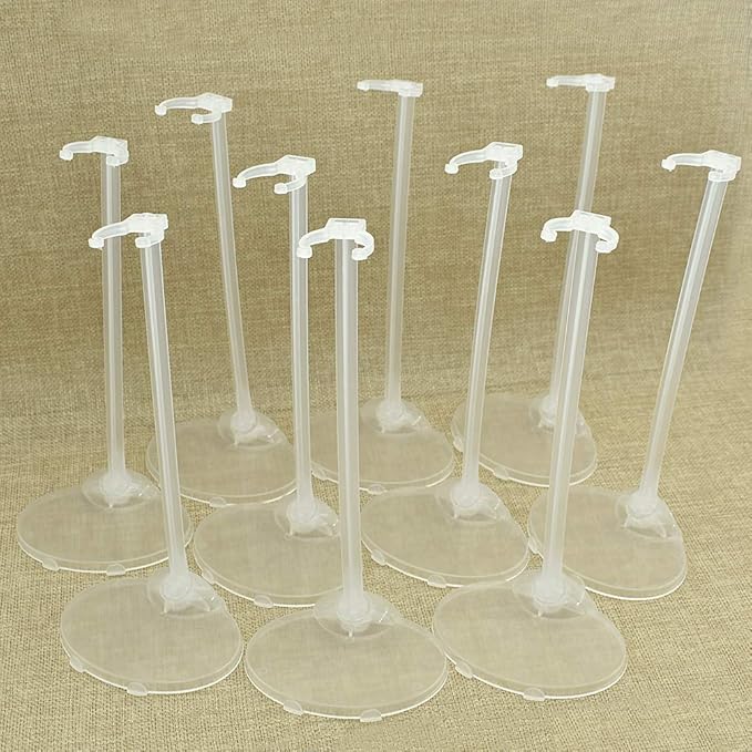 10pcs Transparent Stand Support - Image 2