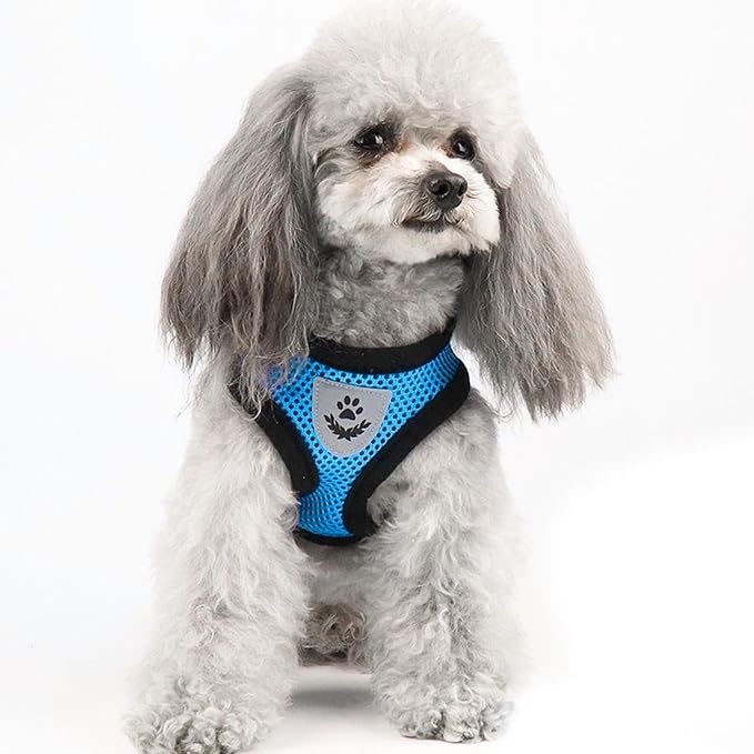 Shudyear Cat Harness and Leash, Adjustable Soft Mesh, Anti-Escape, Reflective - Image 6