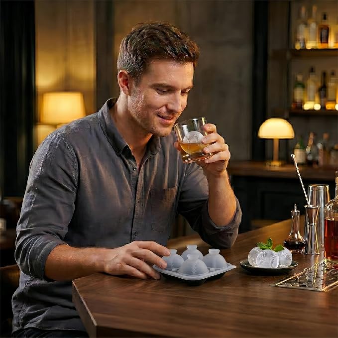Large Ice Cube Tray, Silicone Ice Cube Trays - Image 6
