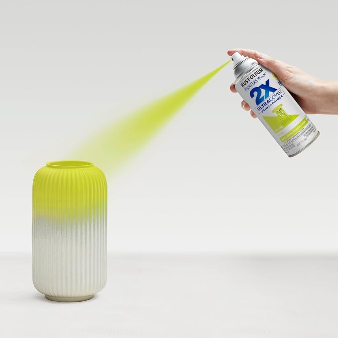 Rust-Oleum Painter's Touch 2X Ultra Cover Spray Paint, Gloss Key Lime | Indoor - Image 6