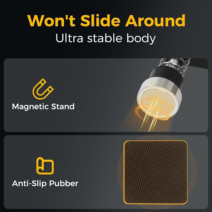 Helping Hands Clamp Metal, Adjustable Third Hand Soldering Holder Stand - Image 9