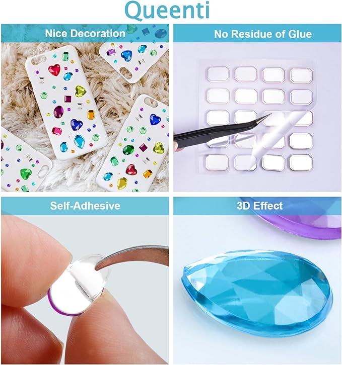 2102pcs Gems Stickers, Self Adhesive Gems - Image 4