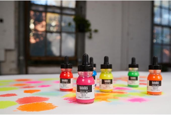 Liquitex Professional Acrylic Ink, 1-oz Jar, Perylene Maroon - Image 6