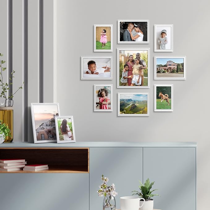 Icona Bay 8x10 Picture Frames, 6 Pack, Contemporary, Inspirations | These Icona - Image 6