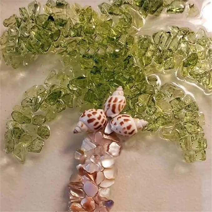 LYJZYXGS Sea Glass Art Kit, DIY Mosaic Arts and Craft Kits Ocean Painting Kit - Image 7