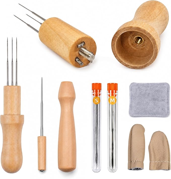 26-Piece Needles Felting kit Tools Needles Wool Felting Soft Needle Felting Pad by MOREJMTT