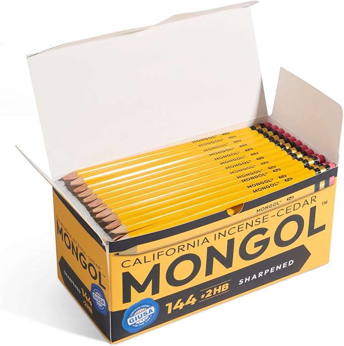 Mongol Classic Incense Cedar #2 Pencil by MongolClassicPencil
