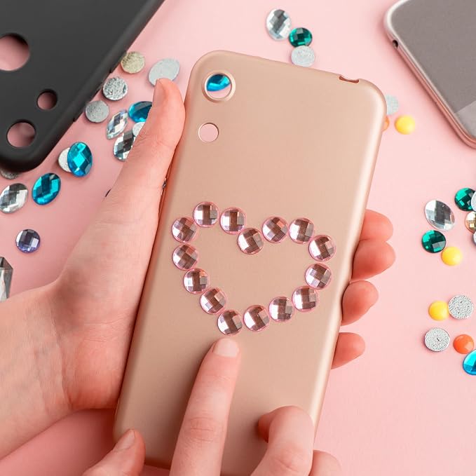 MECCANIXITY 50PCS Flat Back Acrylic Teardrop Gems 18x25mm Artificial Rhinestones - Image 7