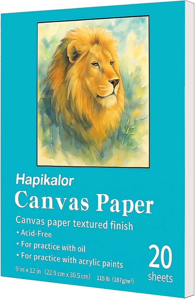 Canvas Painting Acrylic Sketch Book by Hapikalor