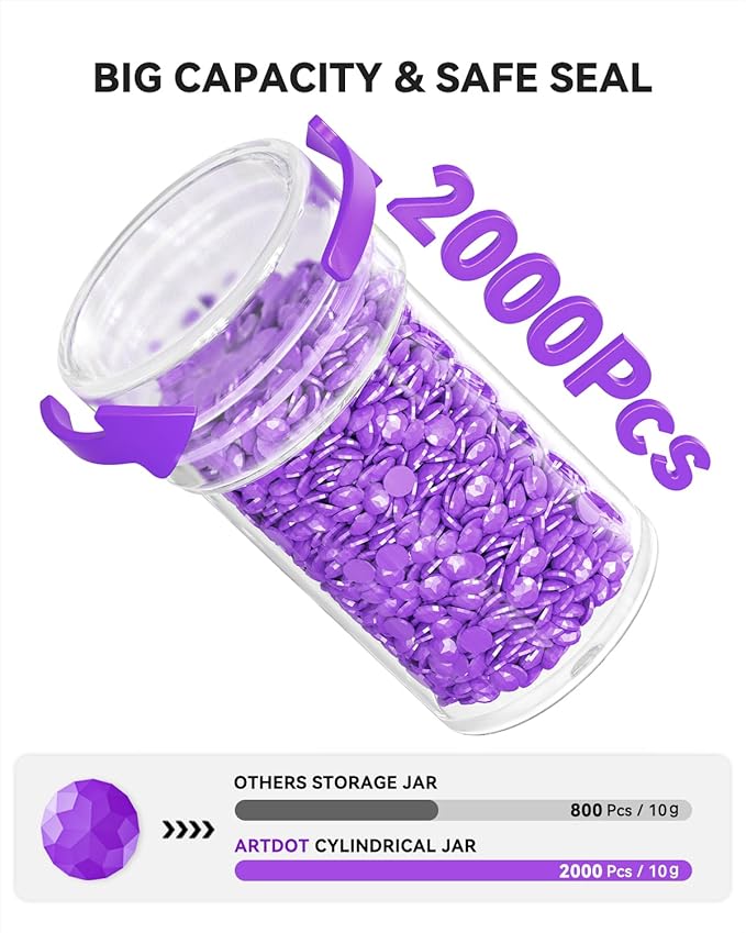 ARTDOT 30 Slots Storage Container - Image 4
