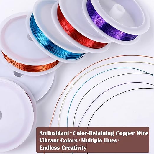 26 Gauge Copper Wire for Jewelry Making - Image 7