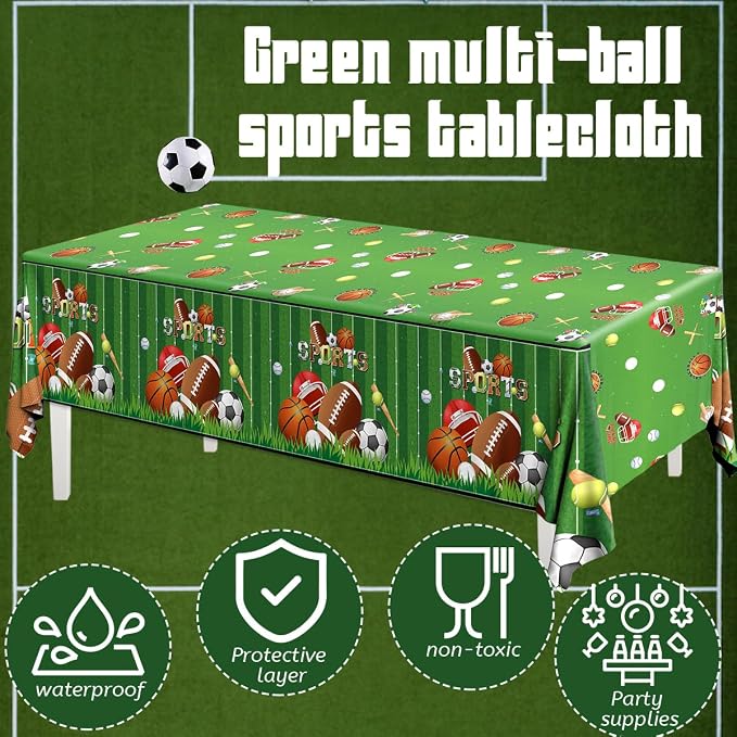 Sports Theme Birthday Party Supplies - Image 5
