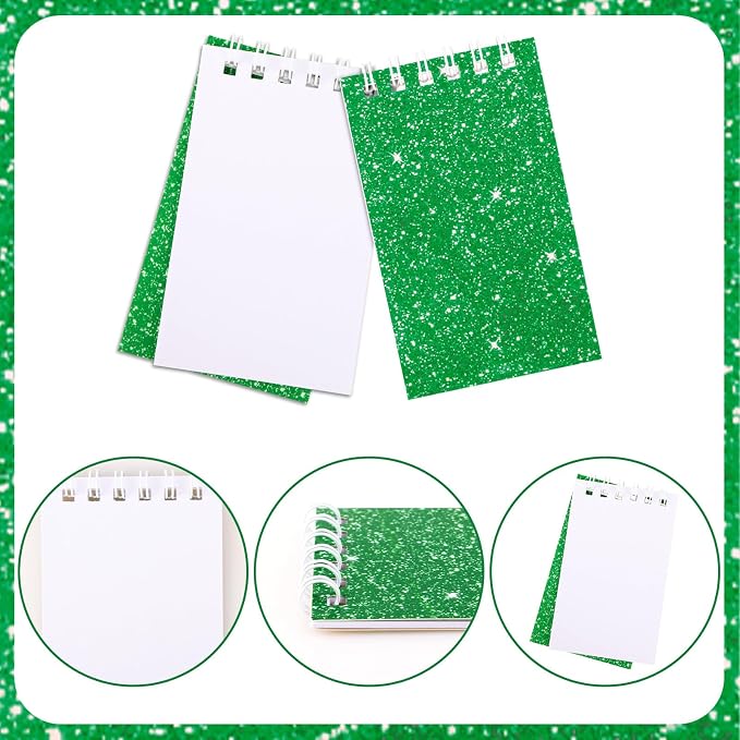24 Pack Mini Notebooks Party Favor Small Spiral Journal Notepads - Image 3
