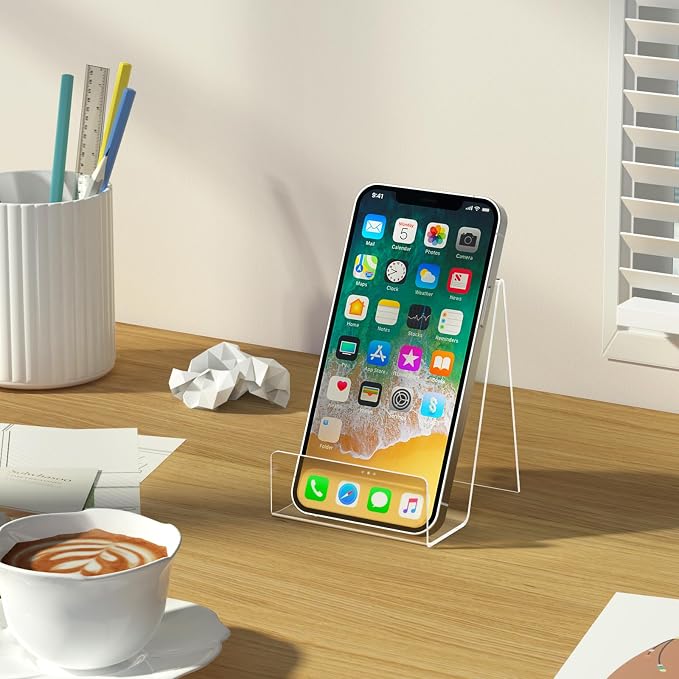 6 Pack Acrylic Book Stand, Easel Stand - Image 5