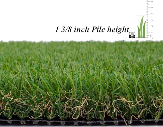 ALTRUISTIC Artificial Grass 7FTX16FT, Realistic Fake Grass Deluxe Turf - Image 7