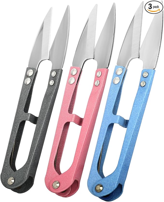 CZZXI 3PCS Thread Snips, High-Carbon Steel Thread Cutter | 4.25inch Yarn by CZZXI