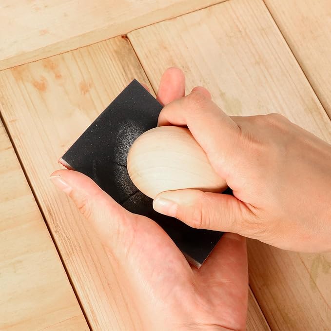 24 Pcs Sanding Sponge 320 Grit, Washable & Reusable Sanding Blocks for Wood, Metal, Drywall, Glazing, Wet Dry Sandpaper for Smooth Finishing
