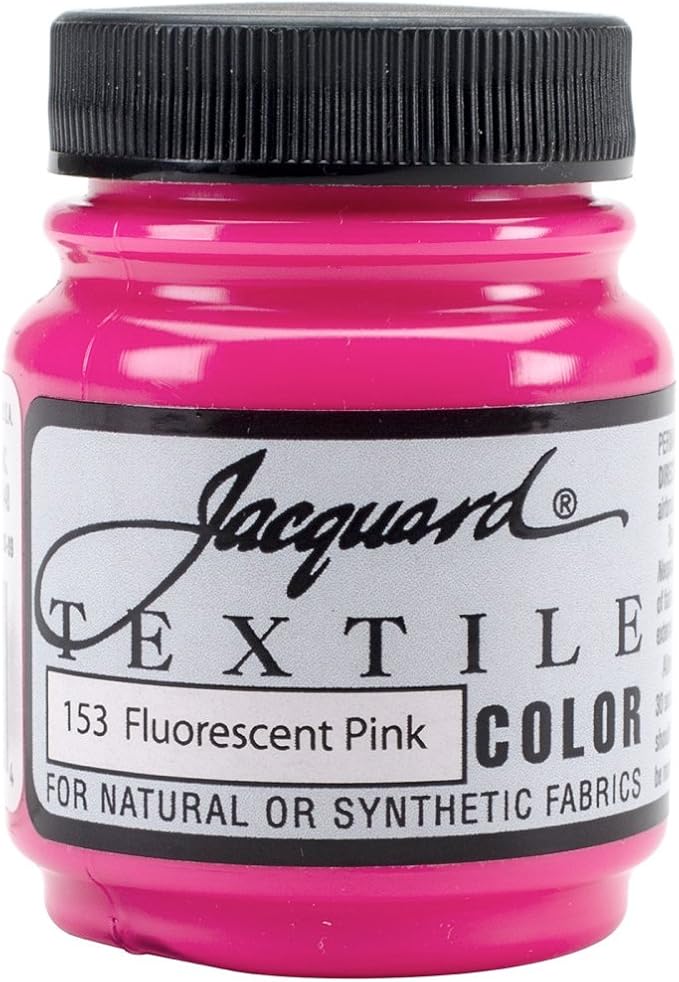 Jacquard Textile Color Fluorescent Pink by Jacquard