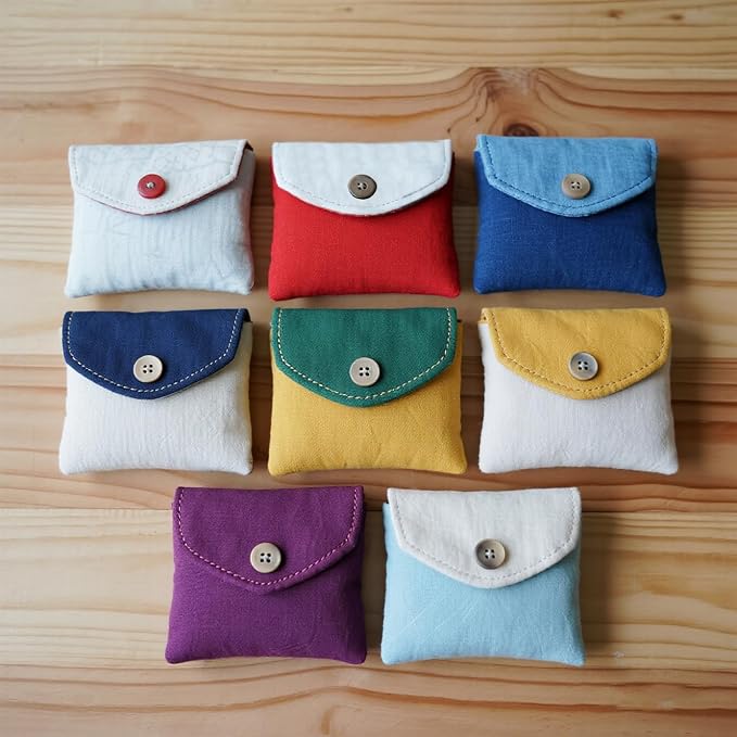 Aubliss 200pcs 100% Cotton Fabric Bundle 4" x 4" PreCut Fat Squares Sheets - Image 6