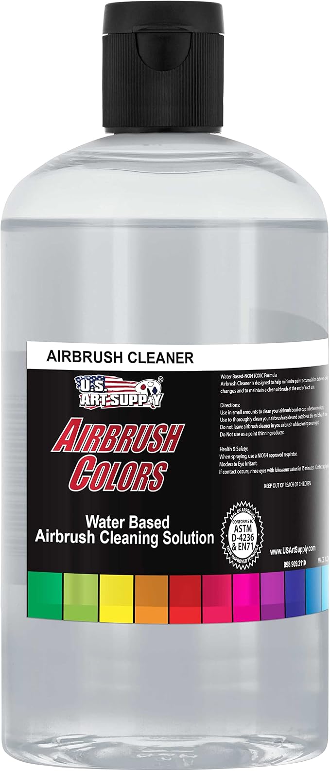 U.S. Art Supply 16oz Airbrush Cleaner by USArtSupply