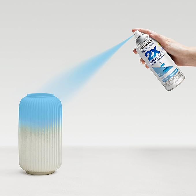Rust-Oleum Painter's Touch 2X Ultra Cover Spray Paint, Gloss Spa Blue | Indoor - Image 6