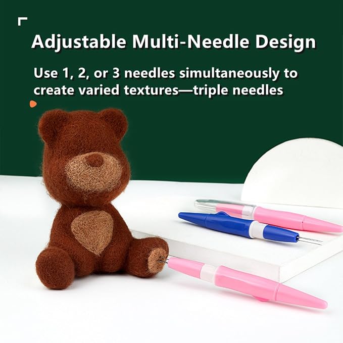 2 Pack Pen Style Wool Felting Tool Set | Each - Image 6