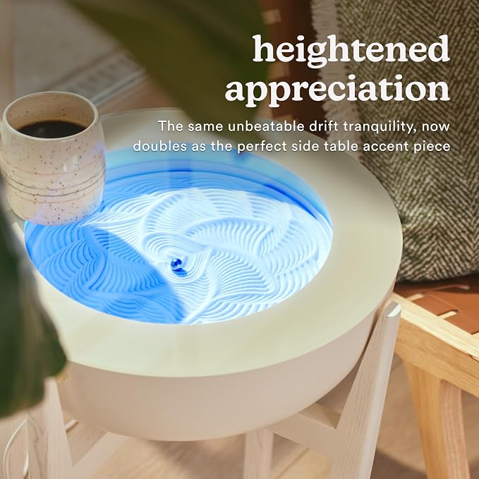 HoMedics Drift Sandscape Solid Wood Sand Table Stand Compatible - Image 6