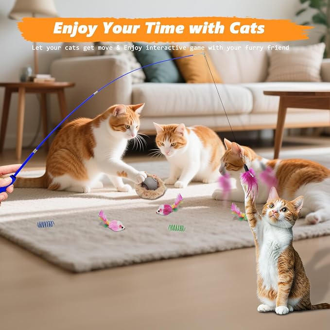 Cat Toys Pack, Interactive Cats Toys - Image 6