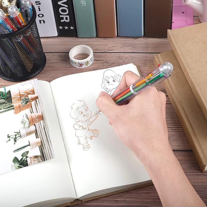 EOOUT 3pcs Blank Notebook, A5 Hardcover Sketchbook 120 Sheets 240 Pages Unlined - Image 6