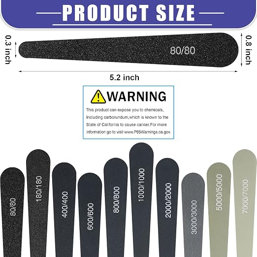 Honoson 20 Pcs Sanding Sticks for Plastic Models 3D Print Polishing Sticks - Image 2
