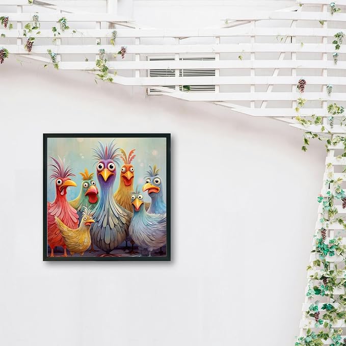MBNTJHT Chicken Stamped Cross Stitch Kits - Image 5