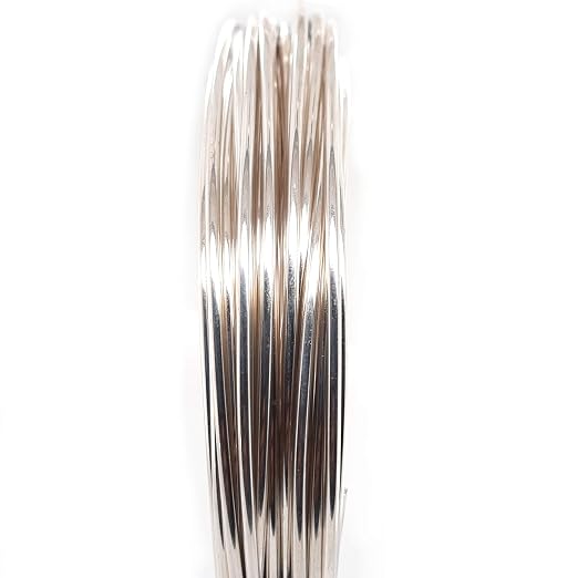 925 Sterling Silver Wire, 18 Gauge, Half Hard, 12FT by CRAFT WIRE | Sterling - Image 6