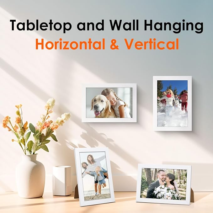 FIXSMITH 4x6 Picture Frame Set of 2, Photo Frame 4x6 - Image 6